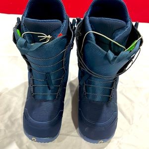 Burton AMB PowerUP Snowboard Boots size 11.5 Blue